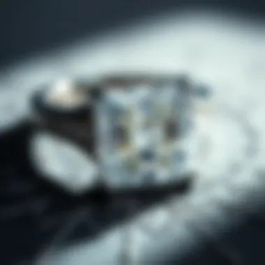 Brilliant Princess Cut Diamond Elegant princess cut diamond showcasing its brilliance.
