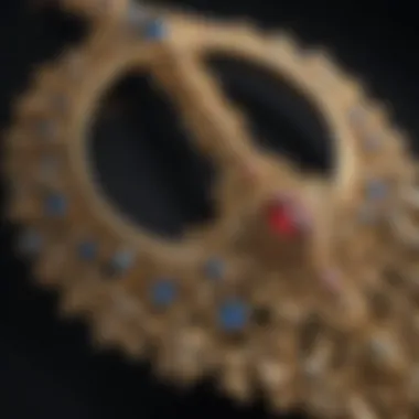 Cultural Significance in Gold Jewelry Intricate gold jewelry reflecting cultural significance and craftsmanship