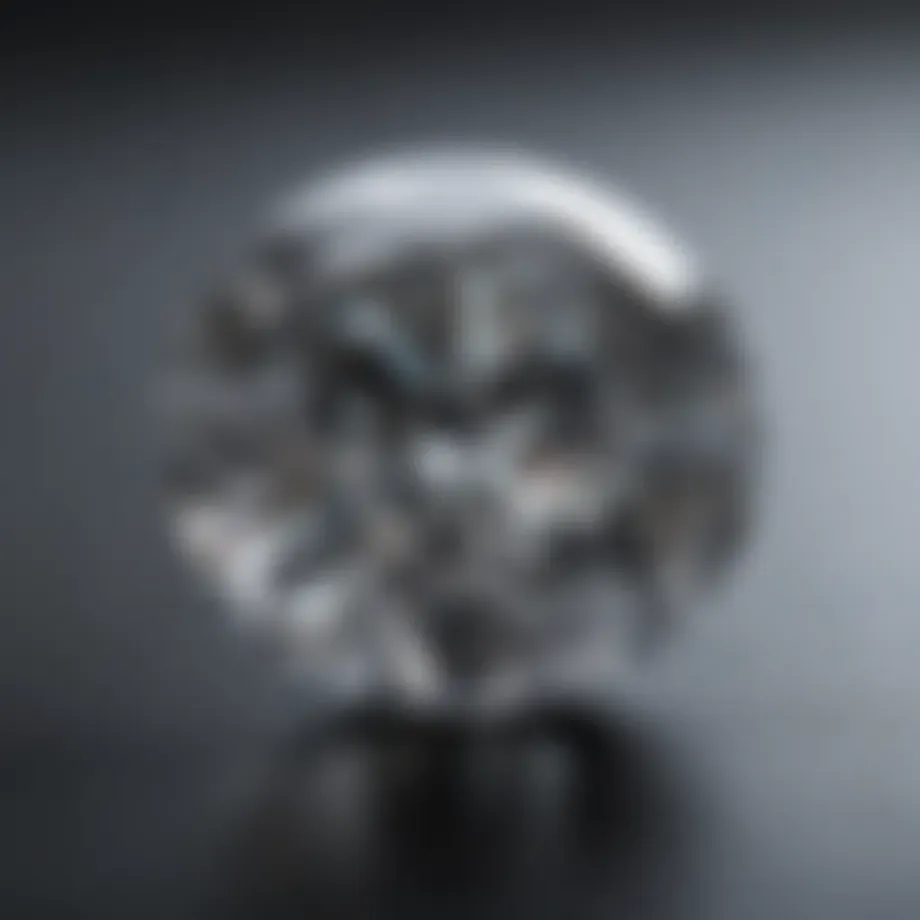 Graph illustrating diamond price fluctuations in 2020
