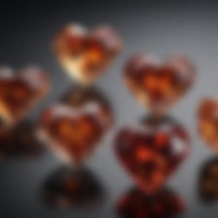 Comparison of traditional diamonds and Hearts on Fire diamonds