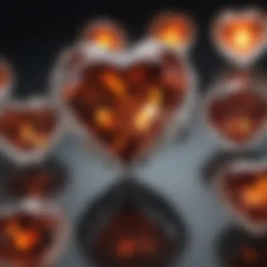 Visual representation of investment potential for Hearts on Fire diamonds