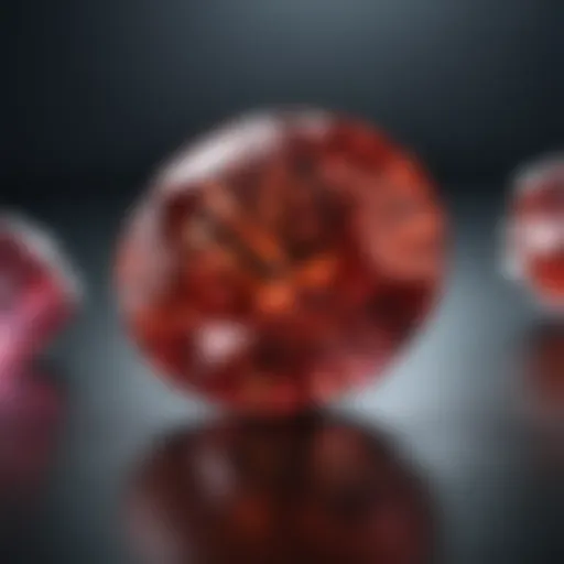 The stunning birthstone of December, showcasing its vibrant color and clarity.