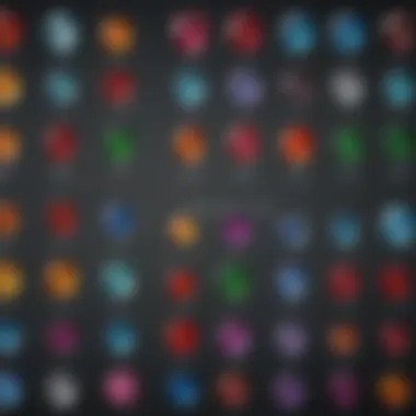 Birthstone Association Chart An elegant chart illustrating the birthstones associated with each month.