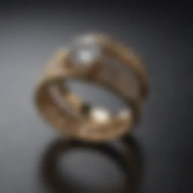 Contemporary single stone wedding rings with unique settings