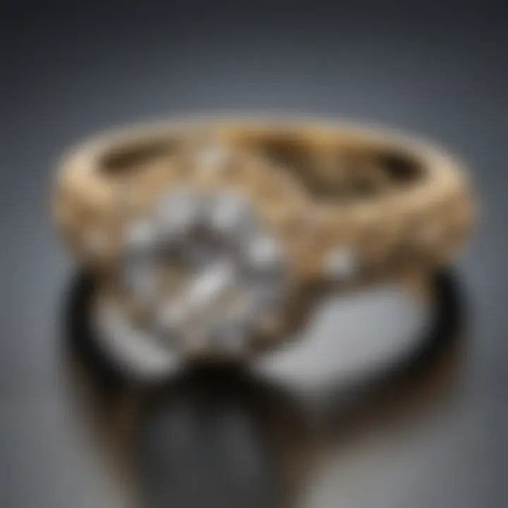 An elegant vintage engagement ring featuring a 2 carat old European cut diamond set in intricate filigree.
