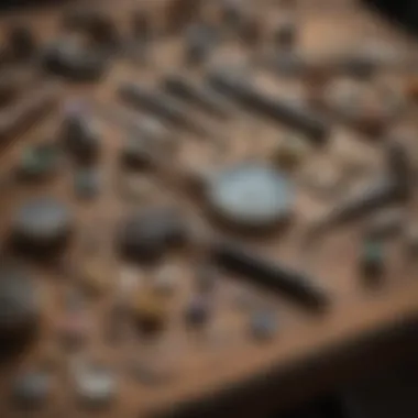 A variety of magnifying tools arranged on a workbench, showcasing their differences.