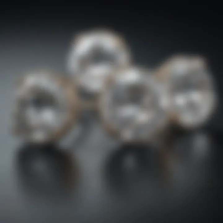 Care and maintenance tips for preserving the luster of diamond studs.