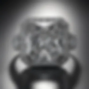 Exploring the Allure of the 3 Carat Square Diamond Ring Introduction