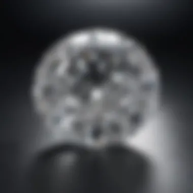 The Brilliance of White Diamonds Radiant white diamond exhibiting brilliance