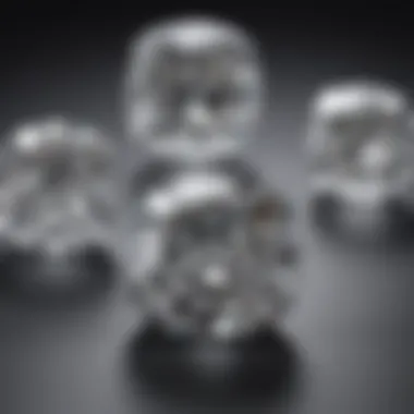 A detailed comparison chart of cushion cut diamonds and other cuts.