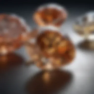 Graph illustrating market trends and investment potential of long cushion diamonds