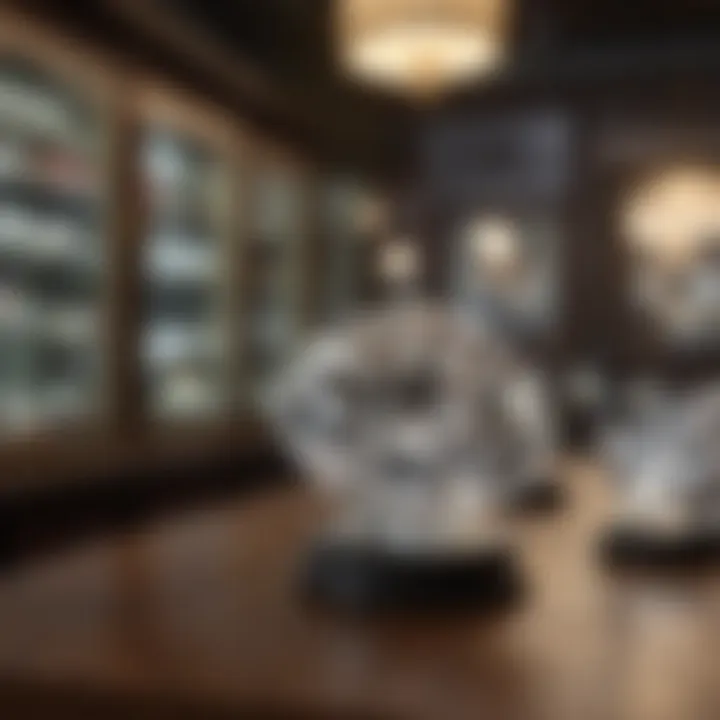 A vintage diamond trading shop in NYC