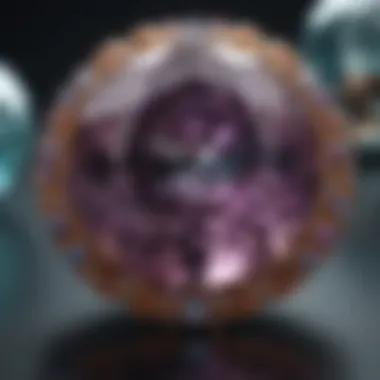 Different cuts and qualities of alexandrite