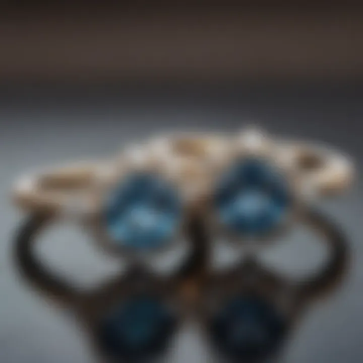 Stylish design variations of vintage two stone engagement rings
