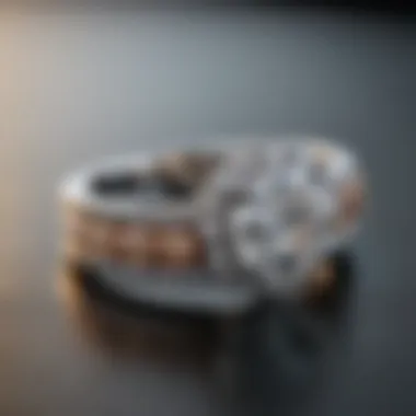 Craftsmanship Behind Tiffany Stackable Diamond Rings Close-up of a Tiffany stackable diamond ring highlighting its brilliant craftsmanship