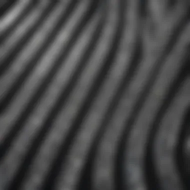 Variety of Silver Strips An artistic arrangement of various silver strip types used in jewelry designs.