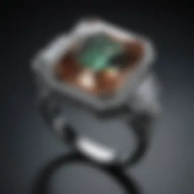 Elegant settings for emerald cut diamonds