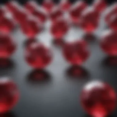 Ruby Grading Systems Comparison Comparison chart illustrating different ruby grading systems.