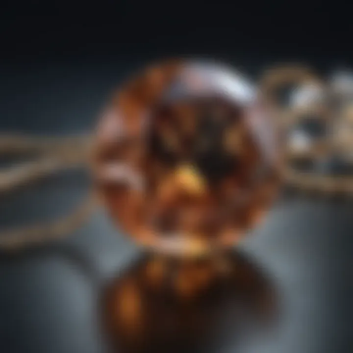 A historical timeline showcasing the cultural significance of diamonds.