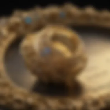 Understanding Gold Purity: Hallmarks Explained Close-up of a gold hallmark indicating purity
