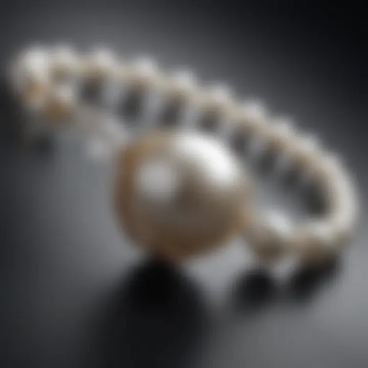 Lustrous South Sea pearl necklace