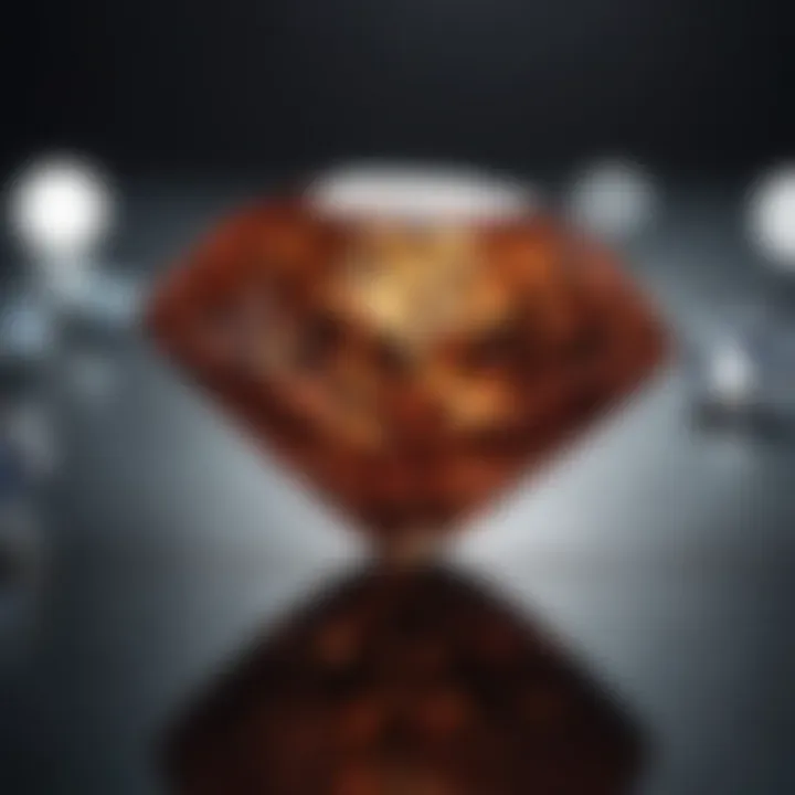 A visual representation of ethical sourcing and production of lab-created diamonds