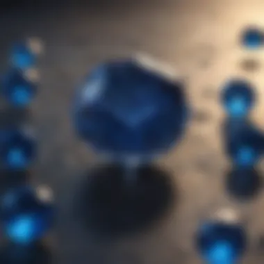 Global Sources of Sapphires Geographical map highlighting major sapphire sources around the world