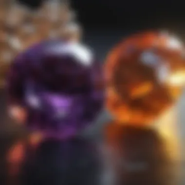 Comparison of GIA rated gemstones