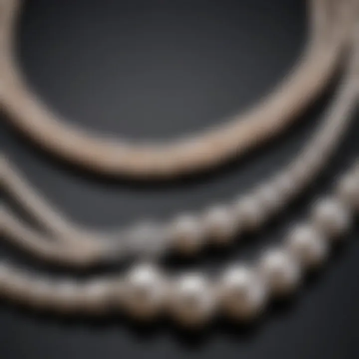 Comparison of different clasp materials used in Mikimoto necklaces