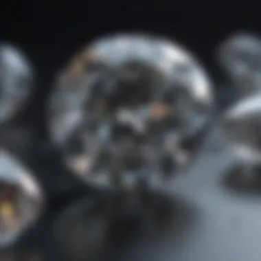 Market overview highlighting the growth of simulated lab diamonds