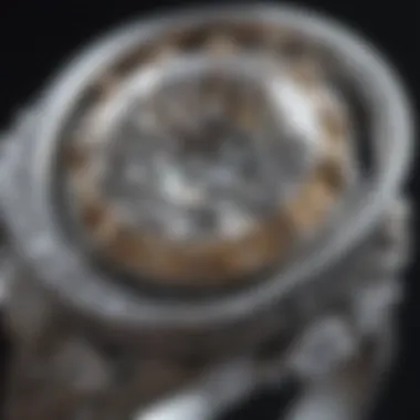 Display of a Half Carat Diamond Ring Aesthetic display of a half carat diamond ring under natural light