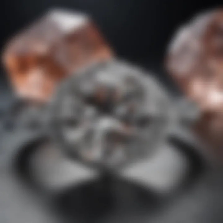 Ethical sourcing of diamonds illustrated through sustainable mining practices