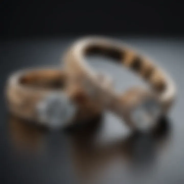 Showcase of custom versus pre-made wedding rings