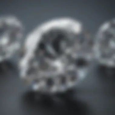 Exploring Diamond Clarity Grades Visual representation of diamond clarity grades
