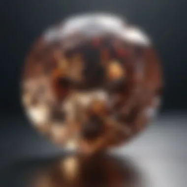 VS Clarity Diamond Detail Close-up of a diamond showcasing VS clarity