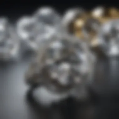 Market trends chart showing diamond ring values over time